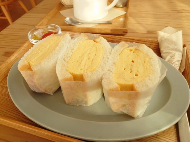絶品！玉子焼きサンド~アオヤアパートメントストア~